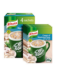 Knorr Cream of Mushroom Soup, 4 x 20g