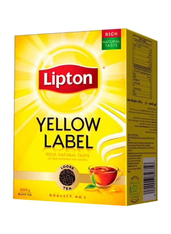 

Lipton Yellow Label Loose Black Tea, 200g