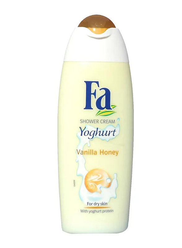 Fa Sg Yoghurt Vanilla Honey Scent Shower Cream, Multicolour, 250ml