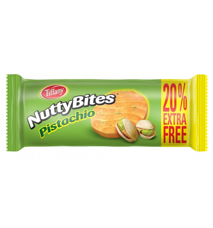 Tiffany Nutty Bites Pistachio Biscuits, 108g