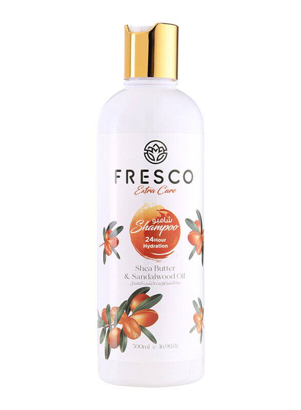 

Fresco Shea Butter & Sandalwood Oil Shampoo for Dry Hair, 500ml