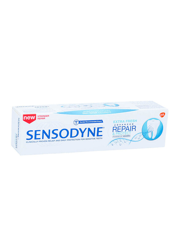 

Sensodyne Extra Fresh Advanced Repair and Protect Daily Repair Toothpaste, 75ml