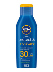Nivea Protect & Moisture SPF 30 Sun Lotion, 200ml