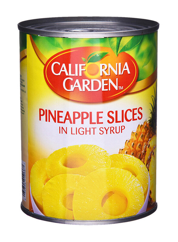 

California Garden Pineapple Slices In Light Syrup, 565g