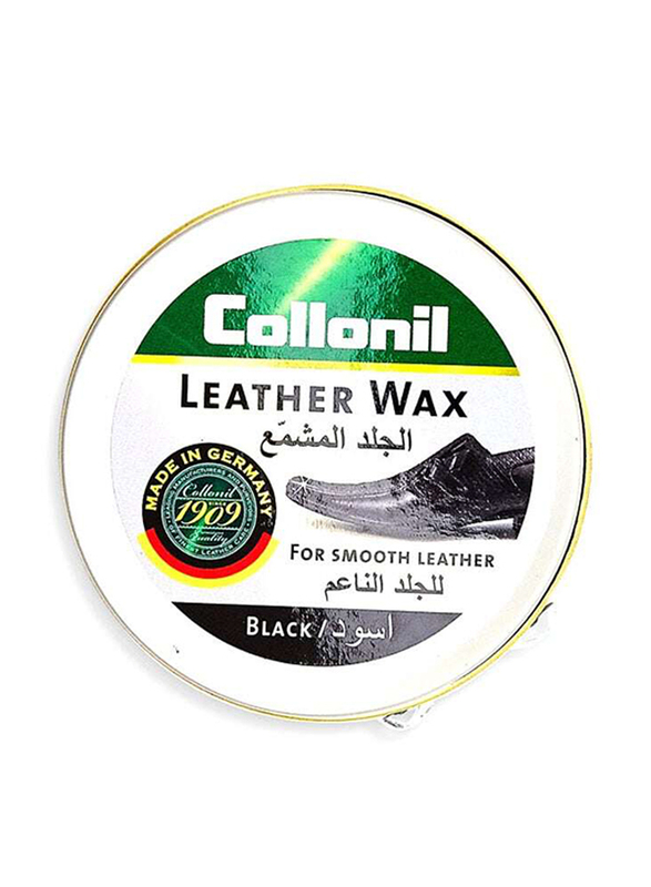 Collonil Leather Shoe Wax, Black, 50ml