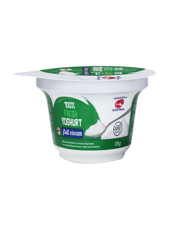 Al Ain Full Cream Fresh Yogurt, 170g