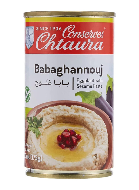 

Conserves Chtaura Babaghannouj Eggplant with Sesame Paste, 175g
