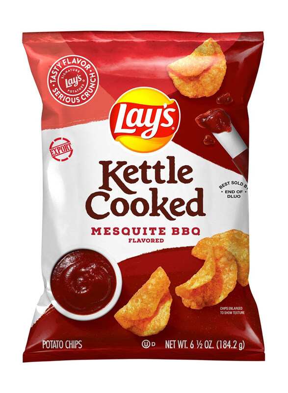 

Lay's Kettle Cooked Mesquite BBQ Potato Chips, 184g