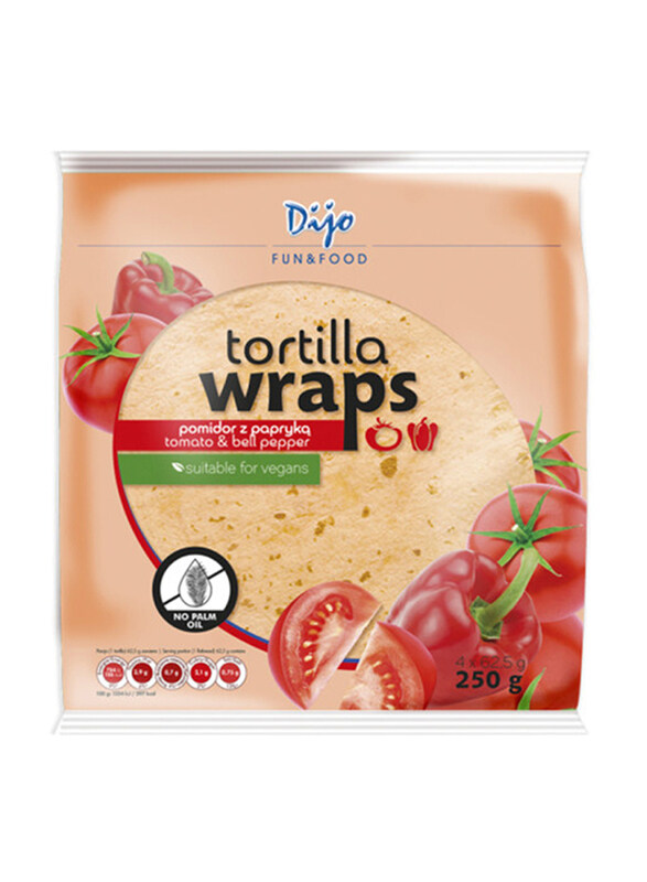 

Dijo Tomato Tortilla, 4 x 62.5g