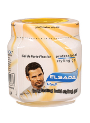 Elsada Professional Yellow Hair Styling Gel for All Hair Types, 1L