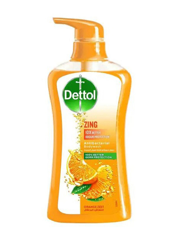 Dettol Orange Antibacterial Bodywash, 500ml