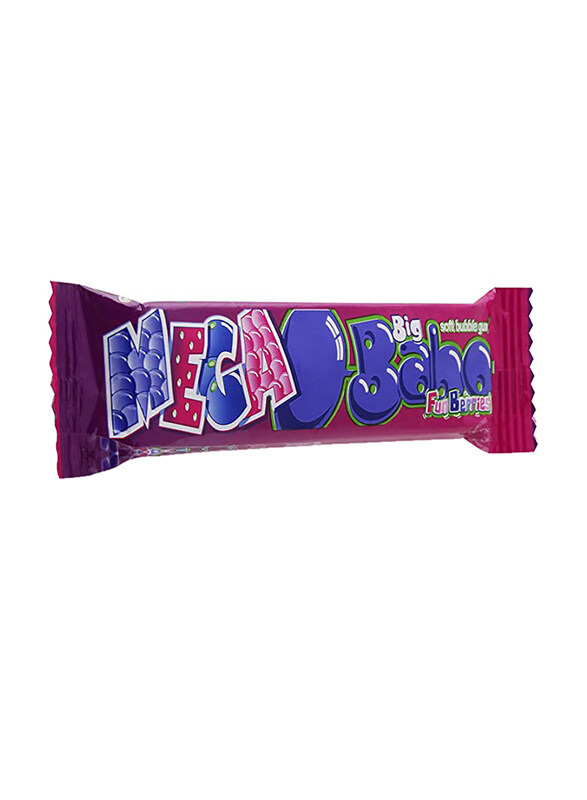 

Big Babol Mega Fun Berries Chewing Gum, 27g