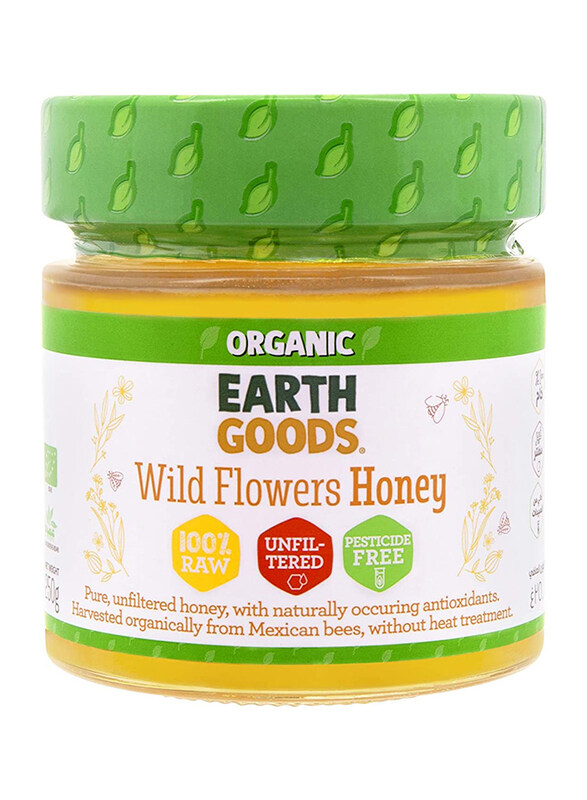 

Earth Goods Organic Wild Flowers Honey, 250g
