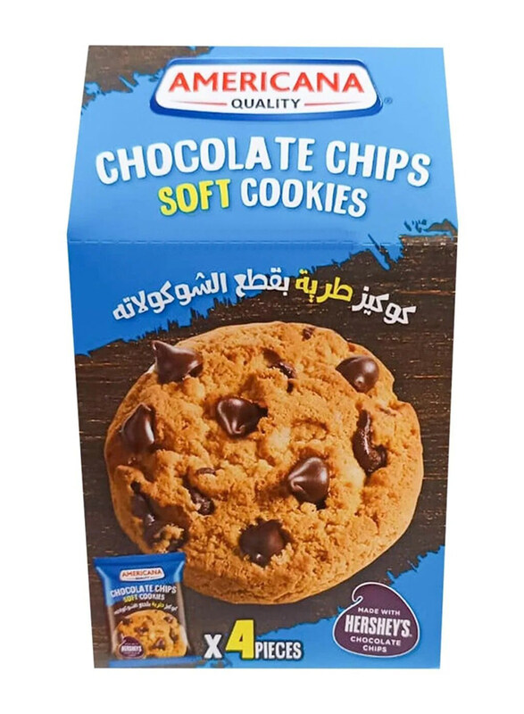 

Americana Chocolate Chips Soft Cookies, 4 x 40g