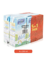 Al Marai UHT Full Fat Milk, 6 x 200ml