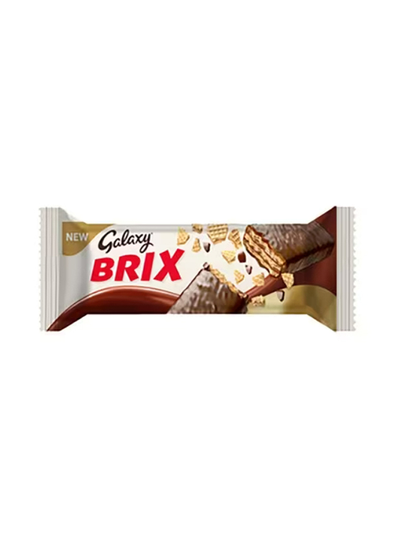Galaxy Brix Wafer Coated with Chocolate, 25g
