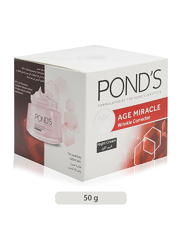 

Pond's Age Miracle Wrinkle Corrector Night Cream, 50gm