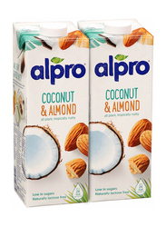 Alpro Coconut & Almond Soya Milk Drink, 2 x 1 Liters