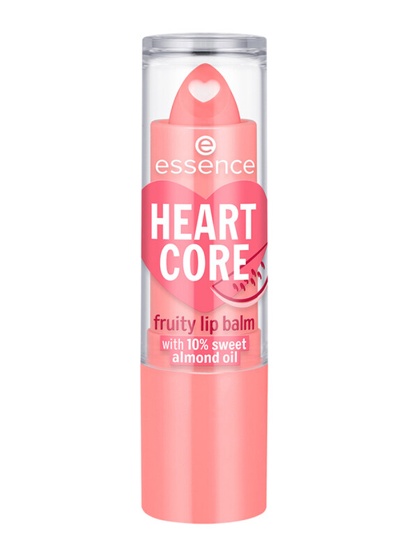 

Essence Heart Core Fruity Lip Balm, 03 Wild Watermelon, Pink