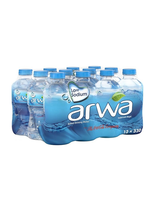 Arwa Mineral Water, 12 Bottles x 330ml