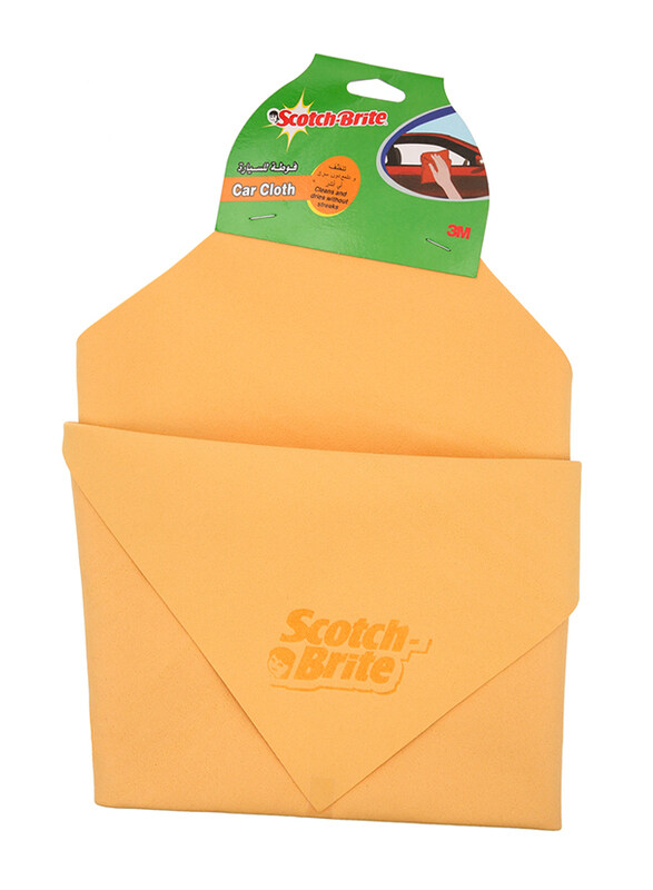 

3M Scotch Brite Car Cleaning Cloth, Yellow