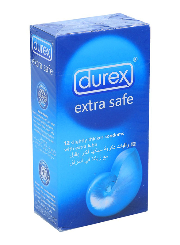 Durex Extra Safe Condom, 12 Pieces