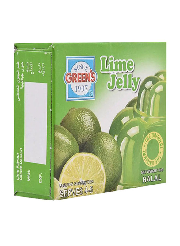 Green's Lime Jelly, 80g