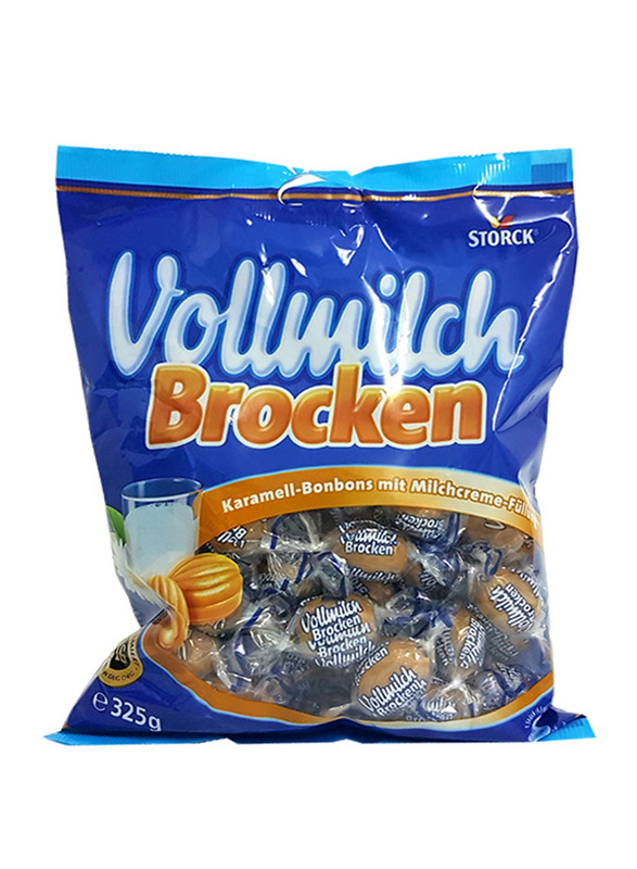 Storck Vollmilch Brocken Milk Cream Caramel Toffees, 325g