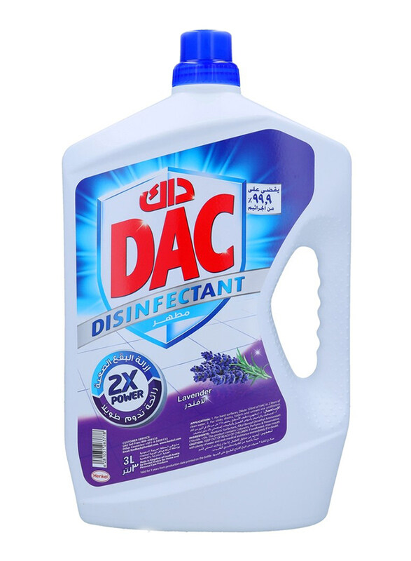 

DAC Lavender 2 x Power Disinfectant, 3 Liter