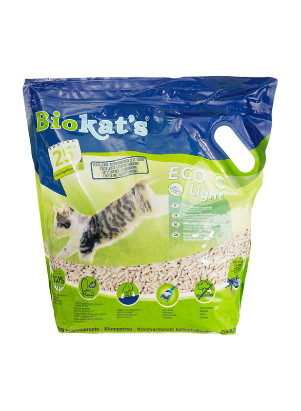 Biokat's Eco Light Cat Litter, 5 Liter, Multicolour