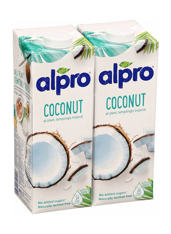 

Alpro Coconut Soya Milk Drink, 2 x 1 Liters