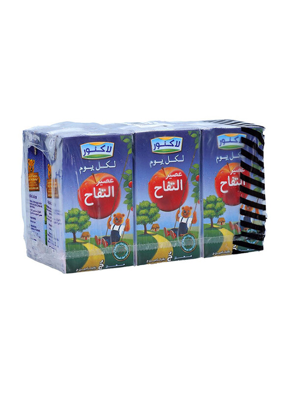 

Lacnor Apple Fruit Punch Drink Juice, 6 Tetra Pack x 125ml