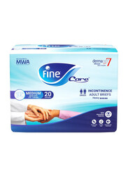 Fine Adult Diapers Fine Care Dermapro, Medium, 22 Count