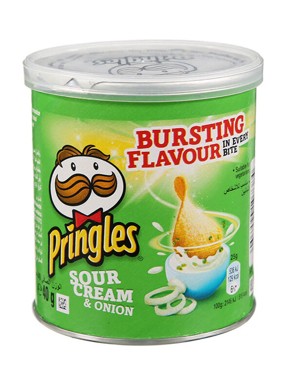 

Pringles Sour Cream & Onion Chips, 40g