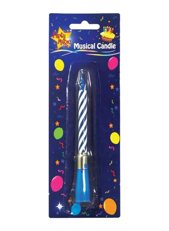 

Party Magic Musical Candle, Blue