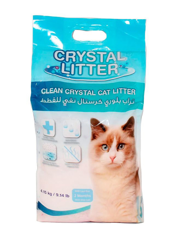 Crystal Litter Antibacterial Cat Litter, 2KG