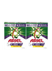 Ariel Lavender & Freshness Powder Detergent, 2 x 2.5Kg