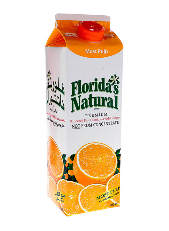 

Florida's Natural Most Pulp Premium Orange Juice, 900ml