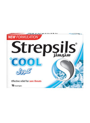 Strepsils Sore Throat Relief Cool Lozenges, 16 Pieces