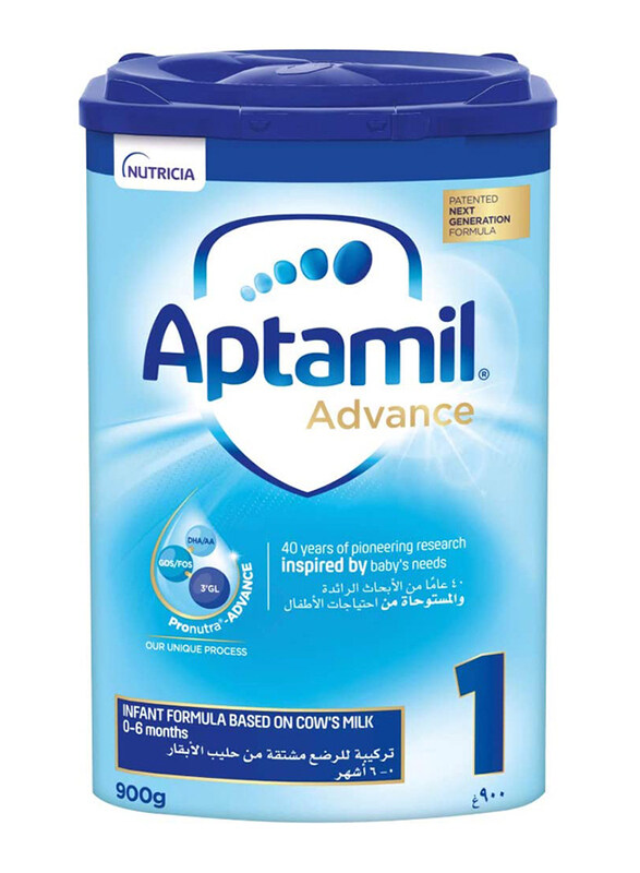 

Aptamil Advance 1 Next Generation Infant Formula Milk, 900g