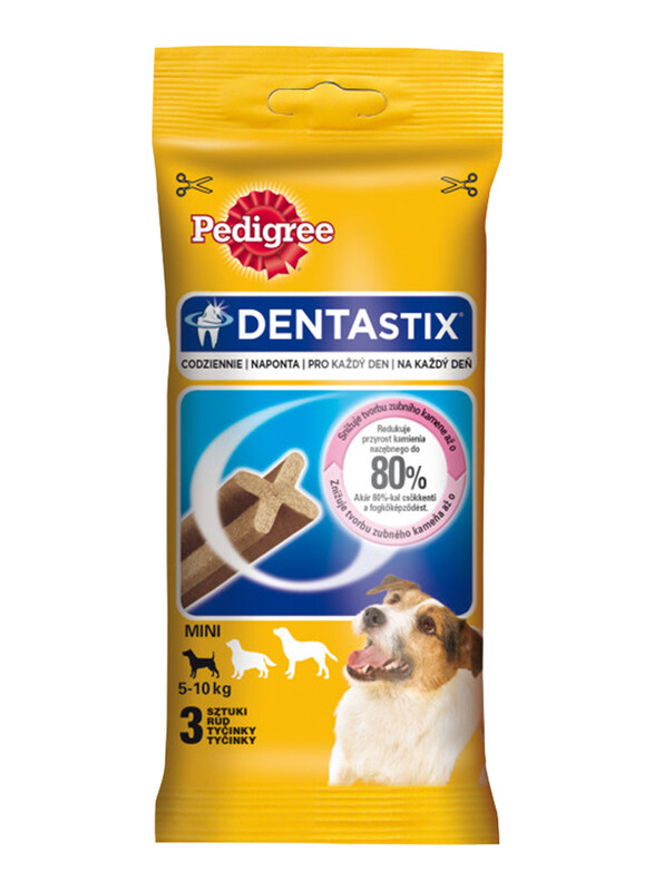 

Pedigree Denta Stix Small Breed Dry Dog Food, 3 Pieces, 45 grams