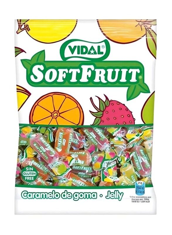 

Vidal Soft Fruit Jelly, 100g