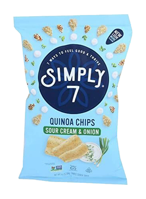 

Simply 7 Quinoa Sour Cream & Onion Chips, 3.5Oz