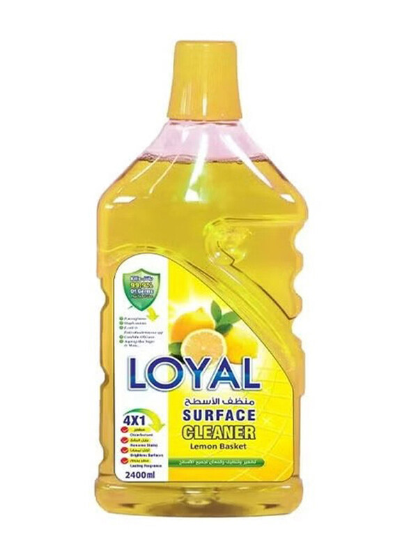 

Loyal Liquid Lemon Scent Surface Cleaner, 2.4L