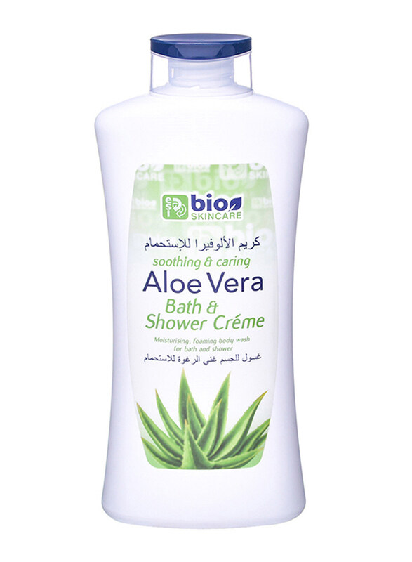 

Bio Skincare Aloe Vera Bath & Shower Cream, White, 750ml