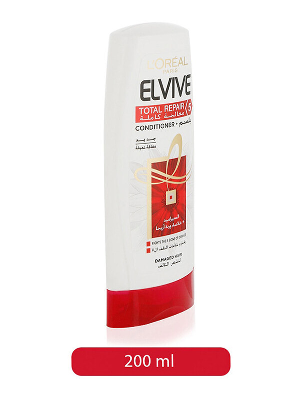 

L'Oréal Paris L'Oreal Paris Elvive Total Repair 5 Repairing Conditioner for All Hair Types, 200ml