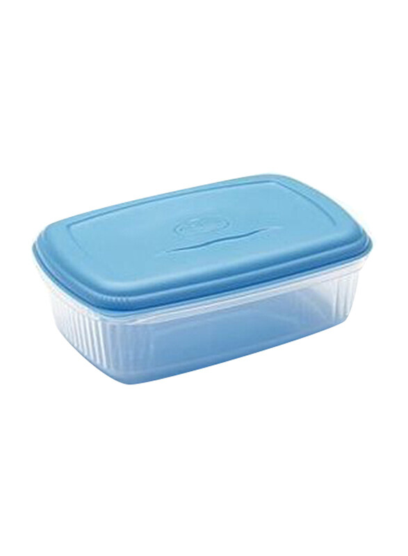 

Addis Rectangular Foodsaver Clip & Close Container, 1.2 Liter, Clear