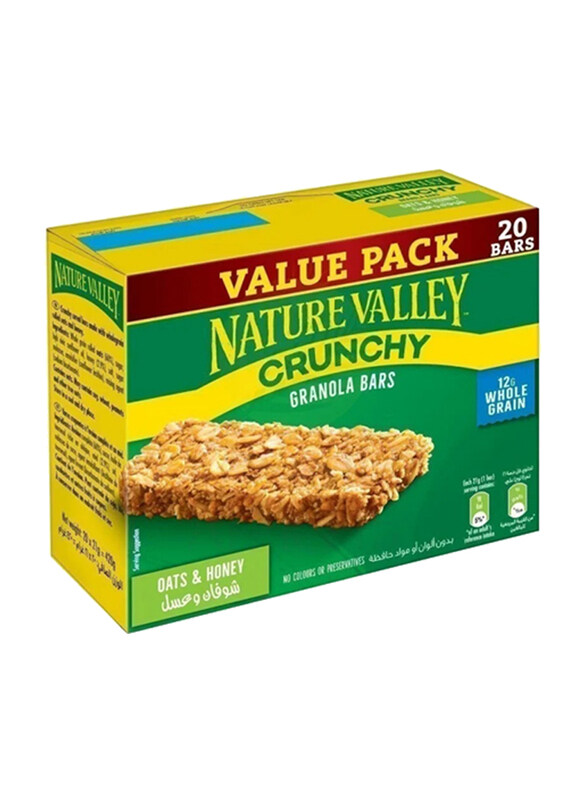 

Nature Valley Crunchy Oats & Honey Granola Bar, 20 x 21g