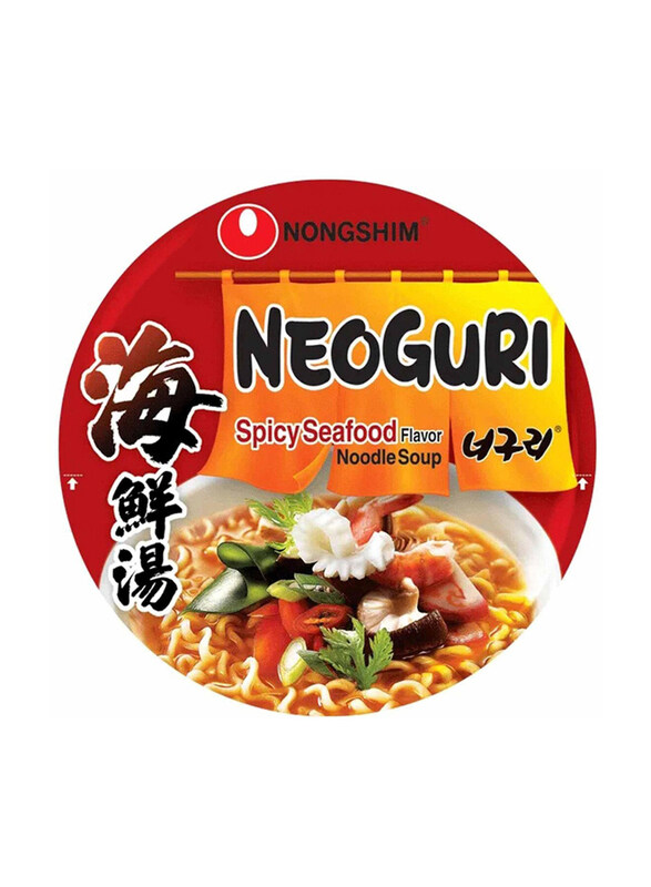 

Nongshim Neoguri Seafood Cup Noodles, 62g