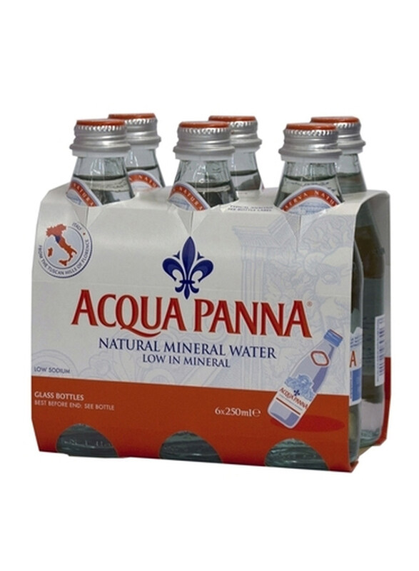 

Acqua Panna Natural Mineral Water, 6 Bottles x 250ml